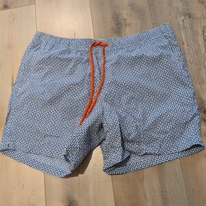 J. Crew Patterned Swim Trunks